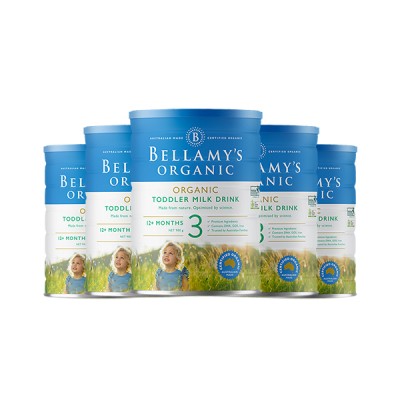 Bellamy 贝拉米 婴儿牛奶粉 3段 六桶一箱 包邮 